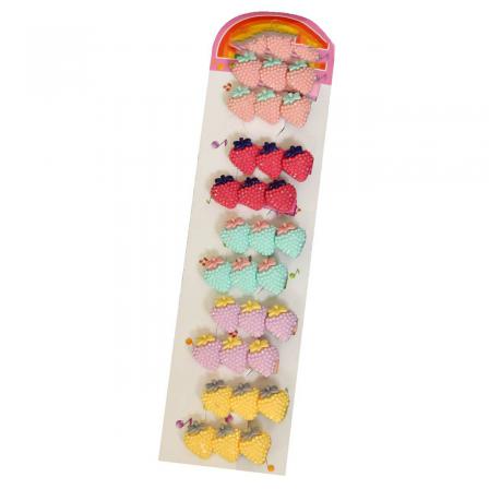 قیمت انواع گیره مو رنگی بسته ای